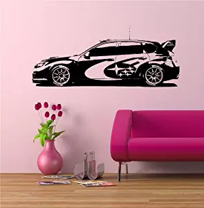 Wall Mural Vinyl Sticker Dealership Sport Car Subaru A52