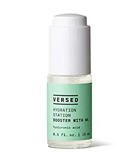 Versed Hyaluronic Acid Serum 0.5 Fl. Oz ! Hydrolyzed Hyaluronic Acid For Face! Moisturize And Hydrate Dry Skin! Cruelty Free, Paraben Free and Vegan! Choose Your Facial Treatment! (Hyaluronic Acid)