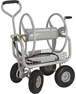 Strongway Garden Hose Reel Cart - Holds 5/8in. x 400ft.L Hose