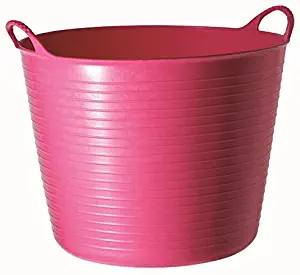 TubTrug SP26PK Medium Pink Flex Tub, 26 Liter